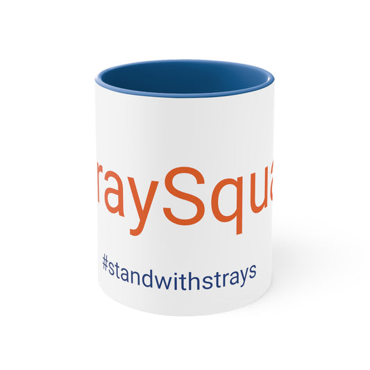 StraySquad - Accent Coffee Mug, 11oz