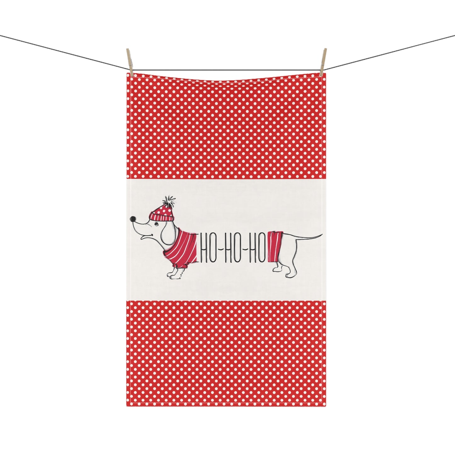 Holiday-dog-Kitchen Towel