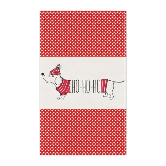 Holiday-dog-Kitchen Towel