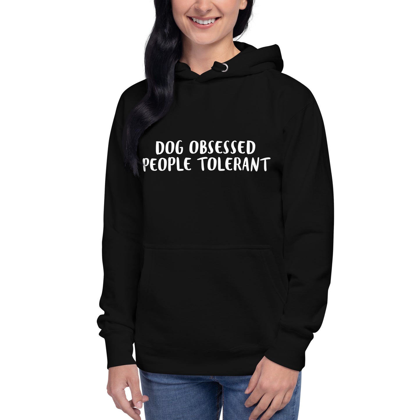 Dog Obsessed People Tolerant-Unisex Hoodie