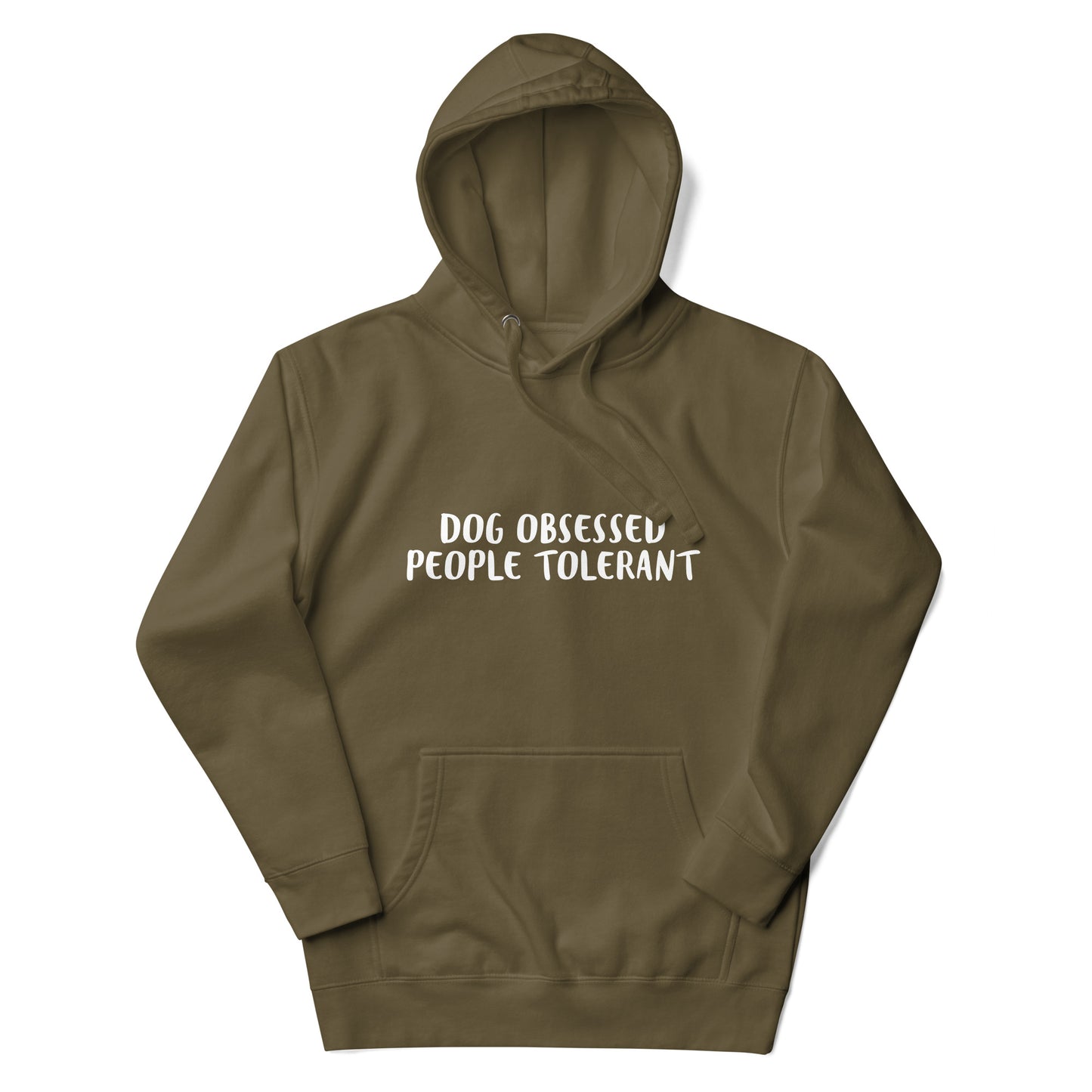 Dog Obsessed People Tolerant-Unisex Hoodie