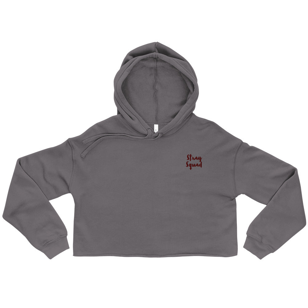 Stray Squad Crop Hoodie